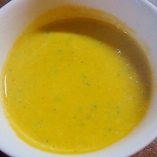 皮つき南瓜のスープ